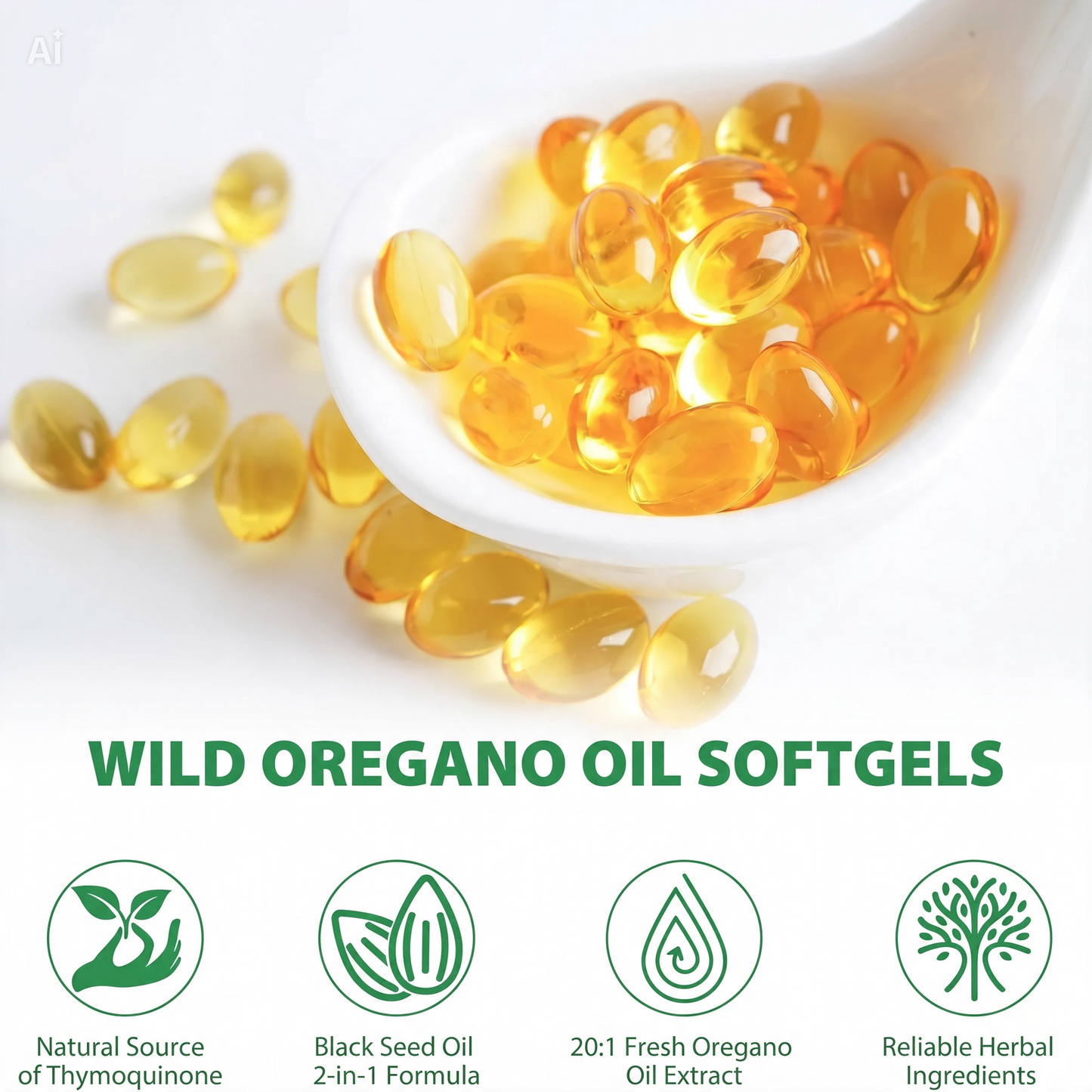 Your 3 Weeks Reset | Nature's Powerful Anti-microbial Oil of Oregano with Black Seed Oil