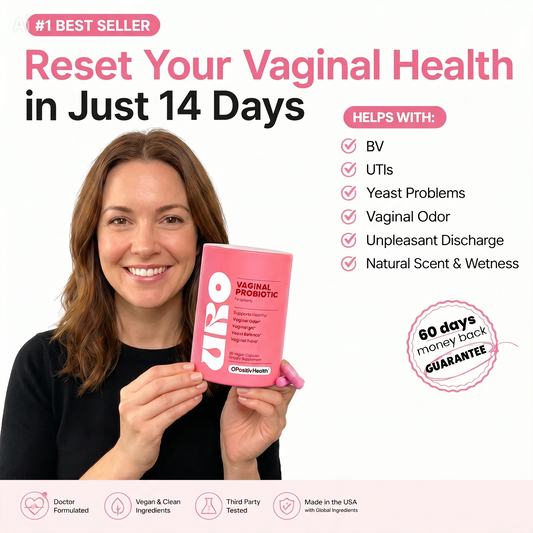 Daily Feminine Wellness Probiotic- 2 weeks vaginal health reset